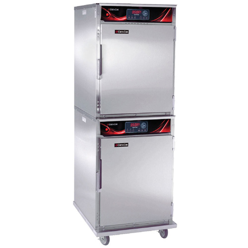 Cres Cor CO-151-H-189DE-STK(240-1) Half Size Roast-N-Hold Stacked Oven - 240v-1 Phase, 4700W