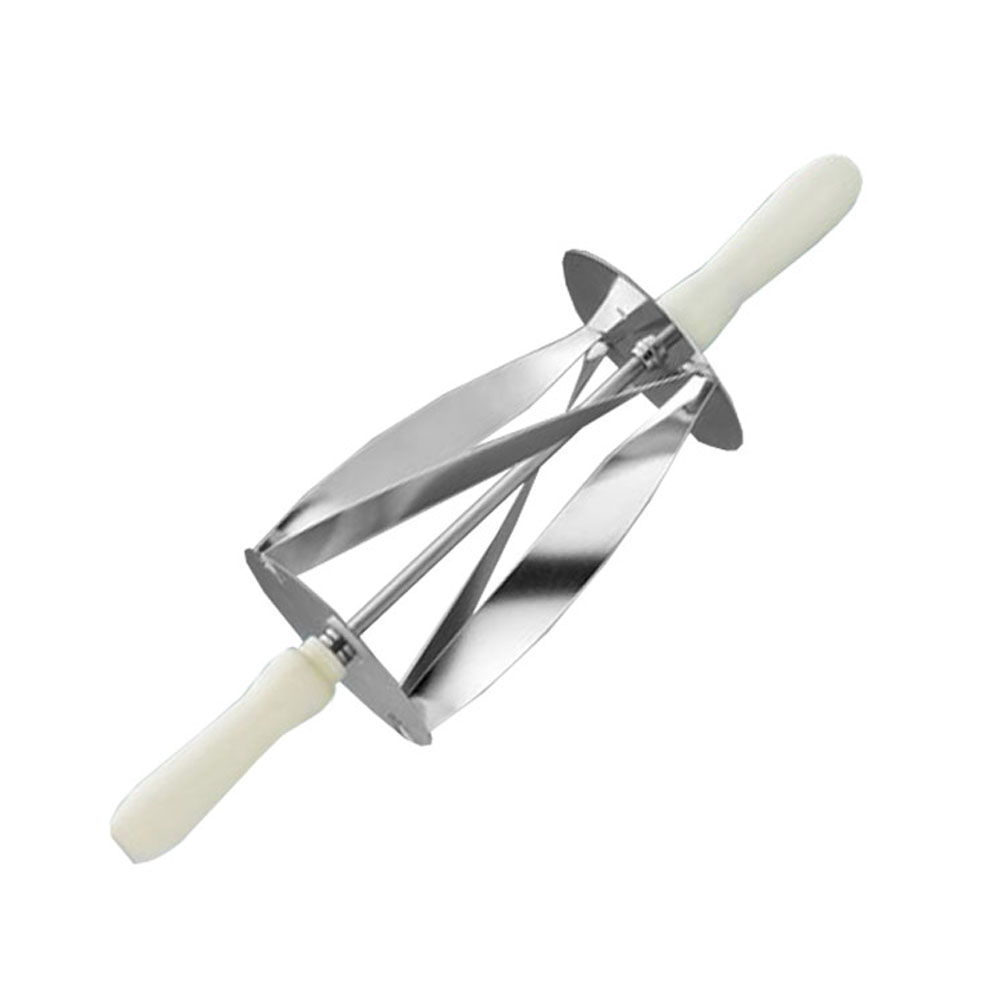 triple stainless steel triangular roller croissant