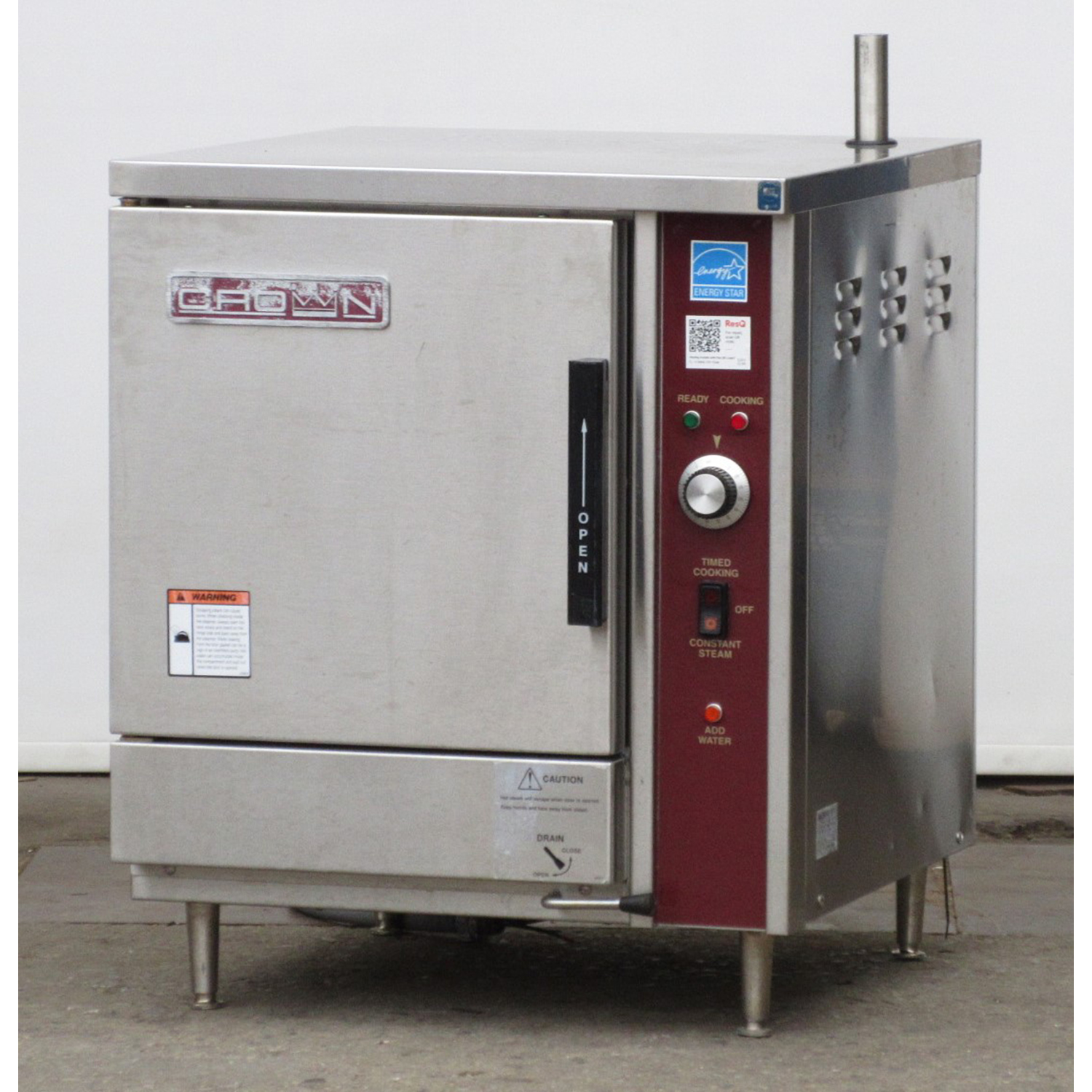 Crown EPX-5 Electric Countertop Steamer, Used Excellent Condition