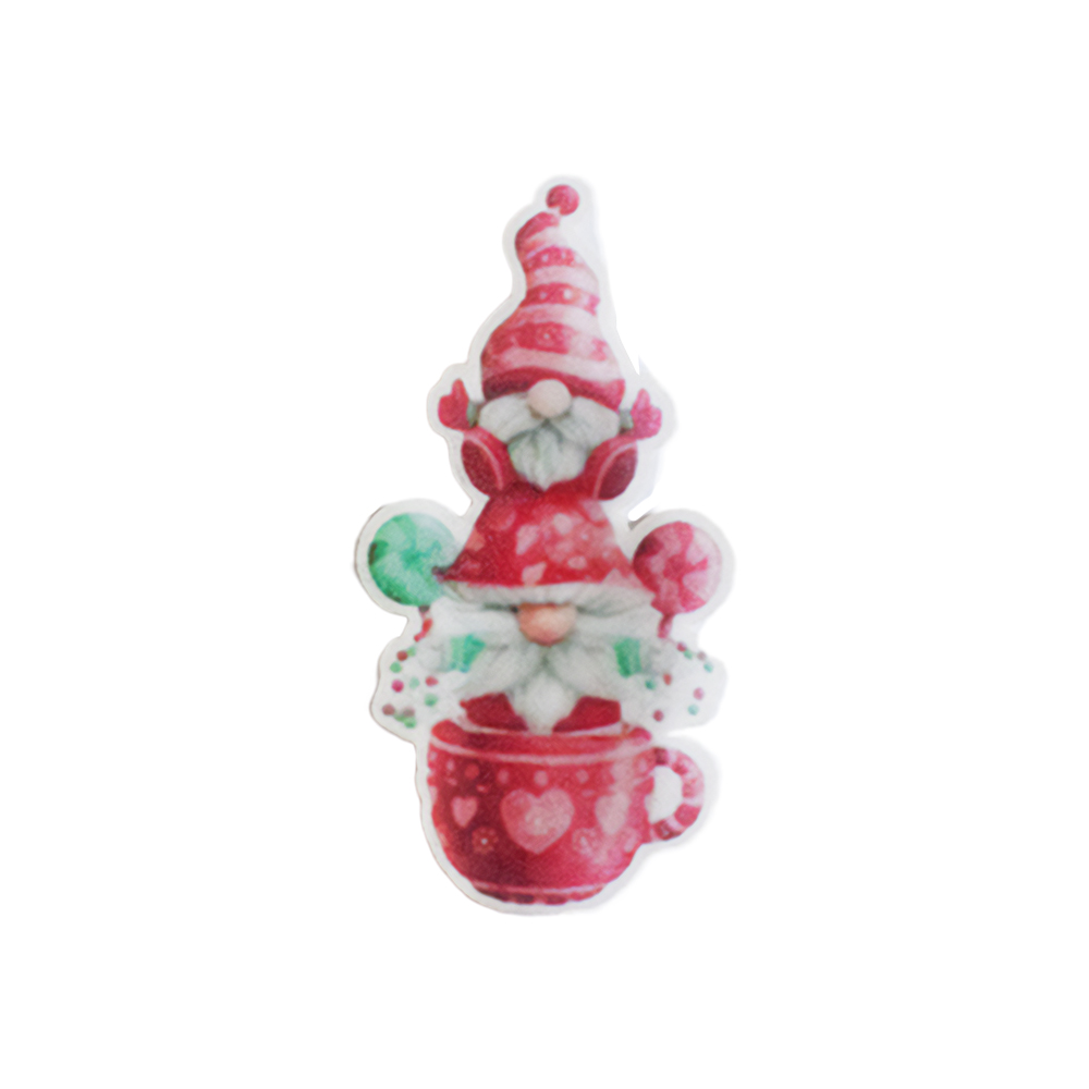 Crystal Candy Edible Christmas Gnome 2, Pack of 21