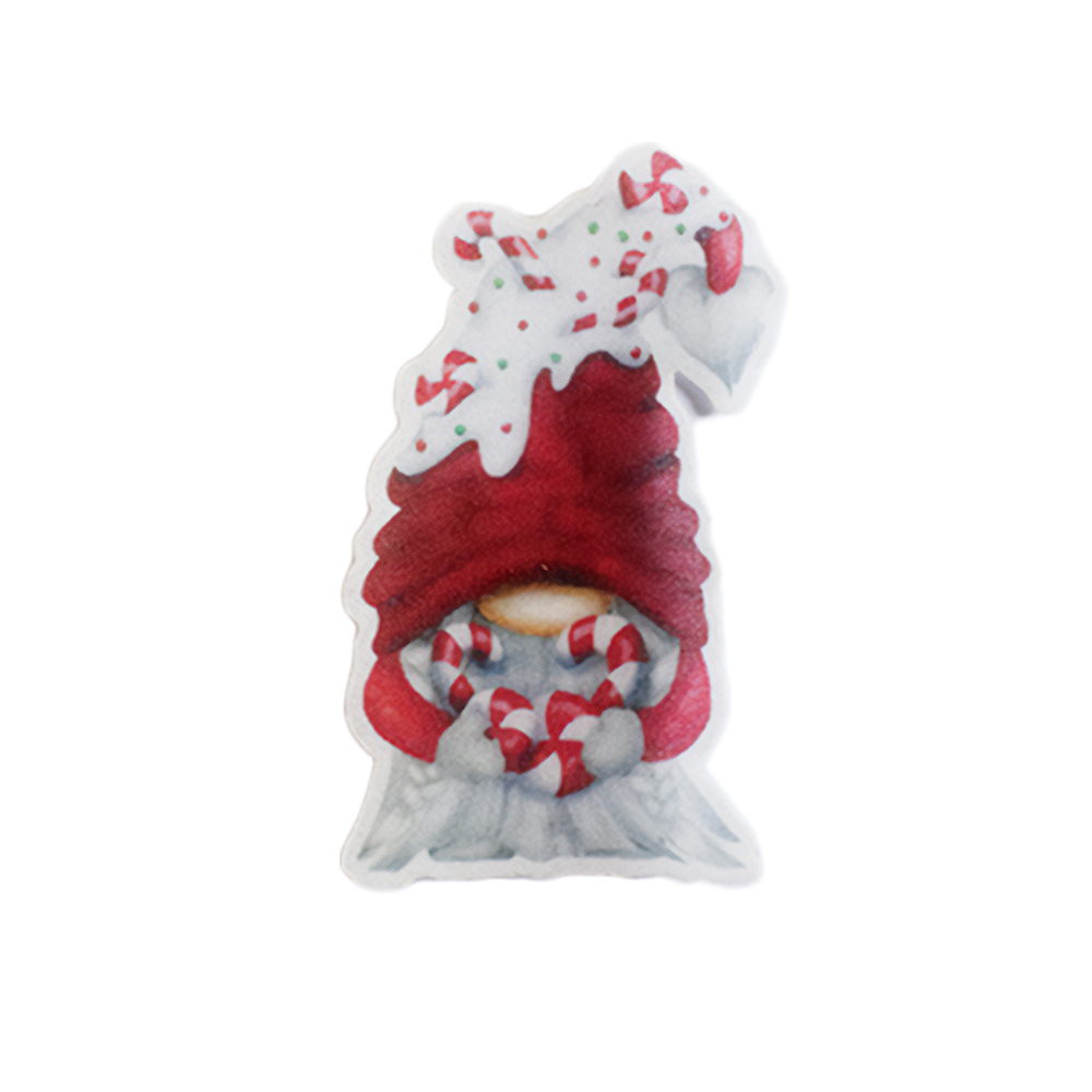 Crystal Candy Edible Christmas Gnome 6, Pack of 21