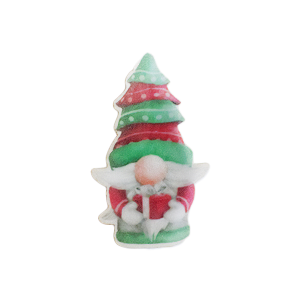 Crystal Candy Edible Christmas Gnome 7, Pack of 21