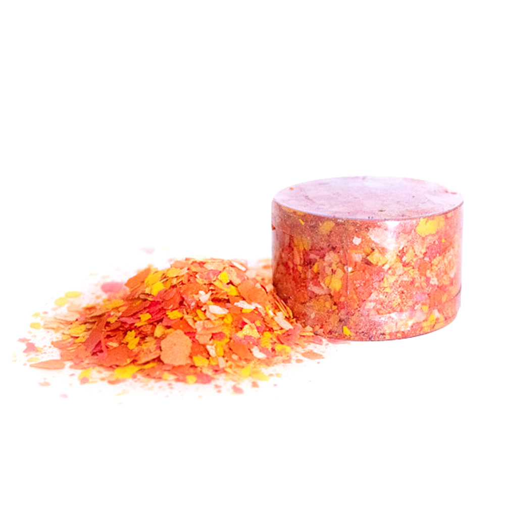 Crystal Candy Edible Flakes Sunshine Magic, 7 Grams