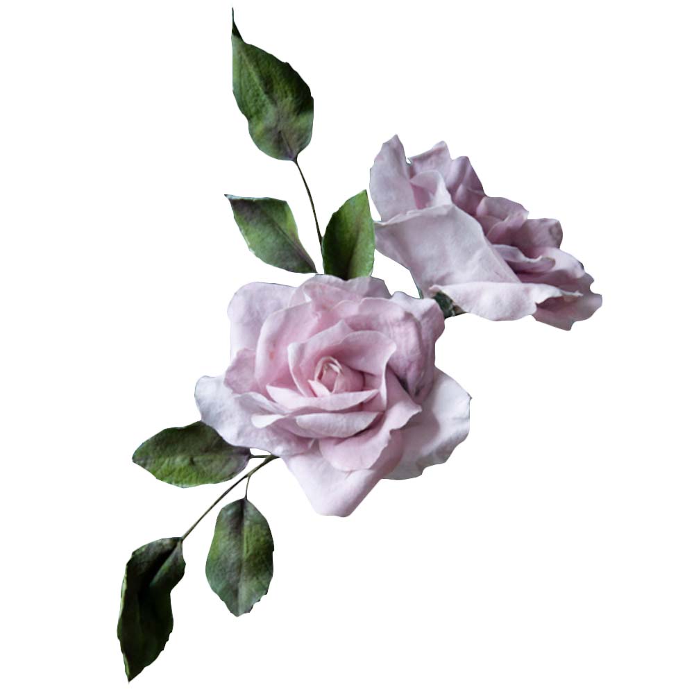 Crystal Candy Pink Rose Edible Flower Kit