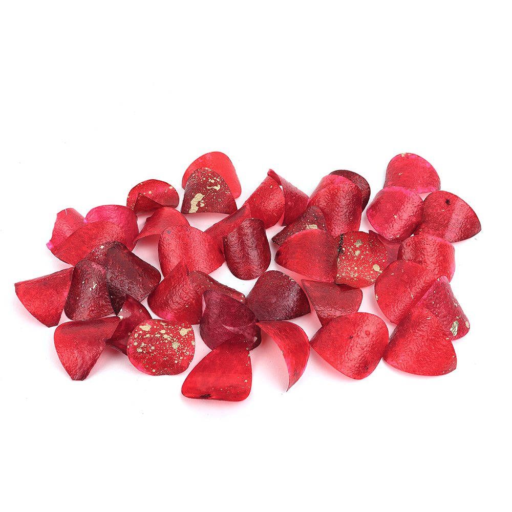 Edible Rose Petals - Red and Gold