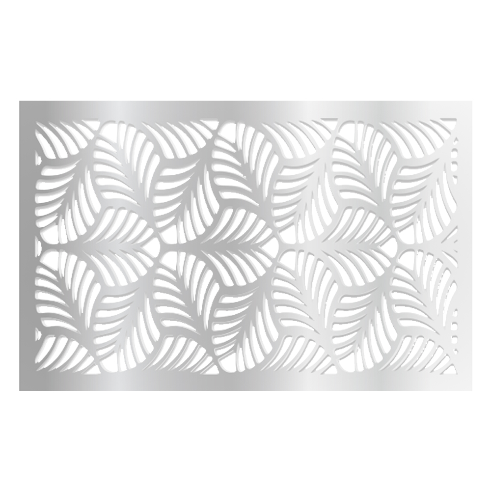 Crystal Candy Silver Edible Wafer Paper Cake Overlay - Pack of 2