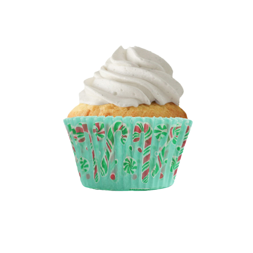 Cupcake Creations Paper Cups, Candy Canes, Pack of 32