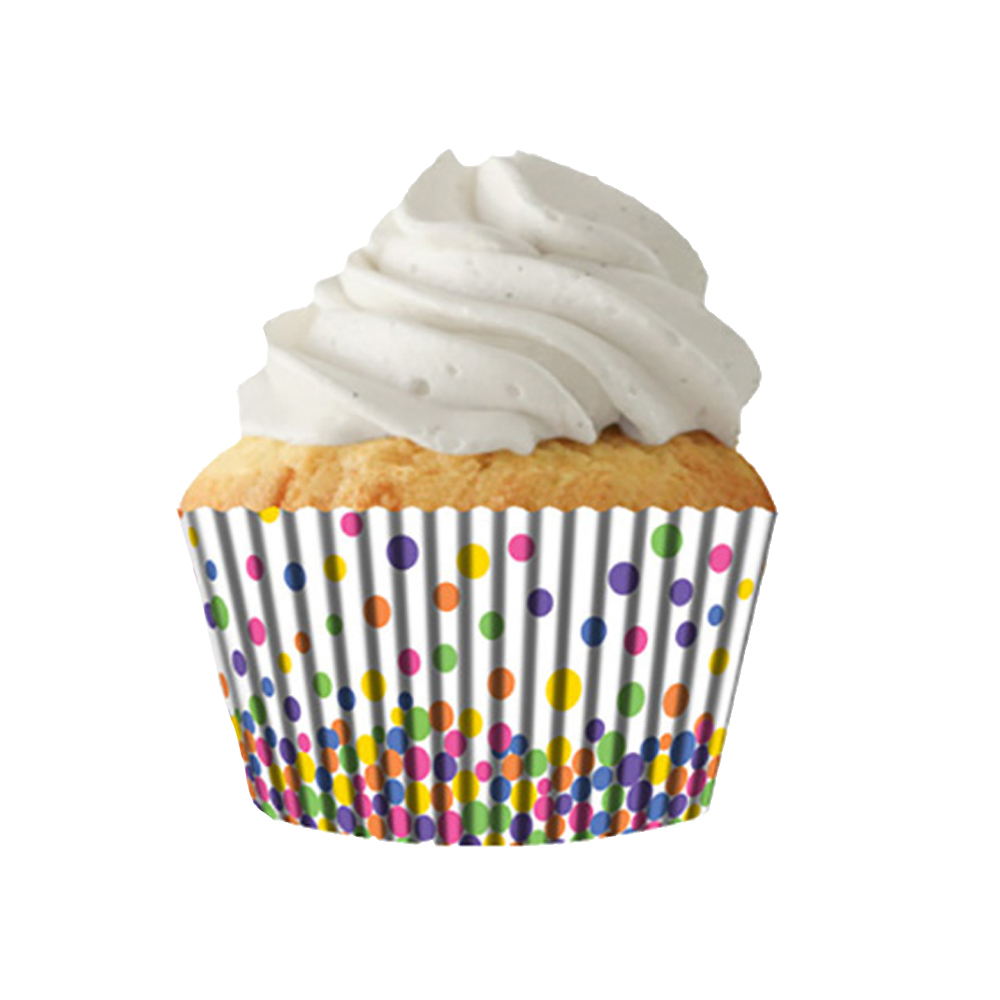 Cupcake Creations Paper Cups, Fun Dots, Pack of 32