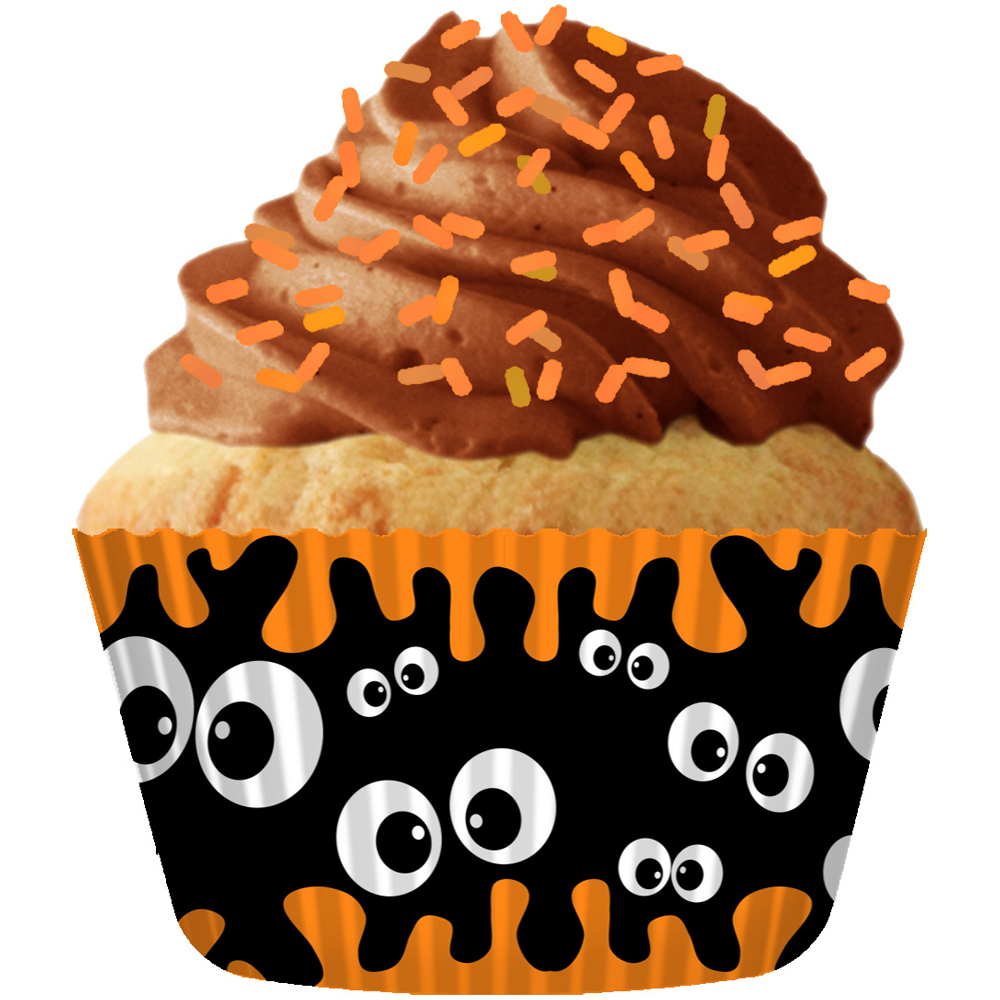 Cupcake Creations Paper Cups, Googly Eyes, Pack of 32
