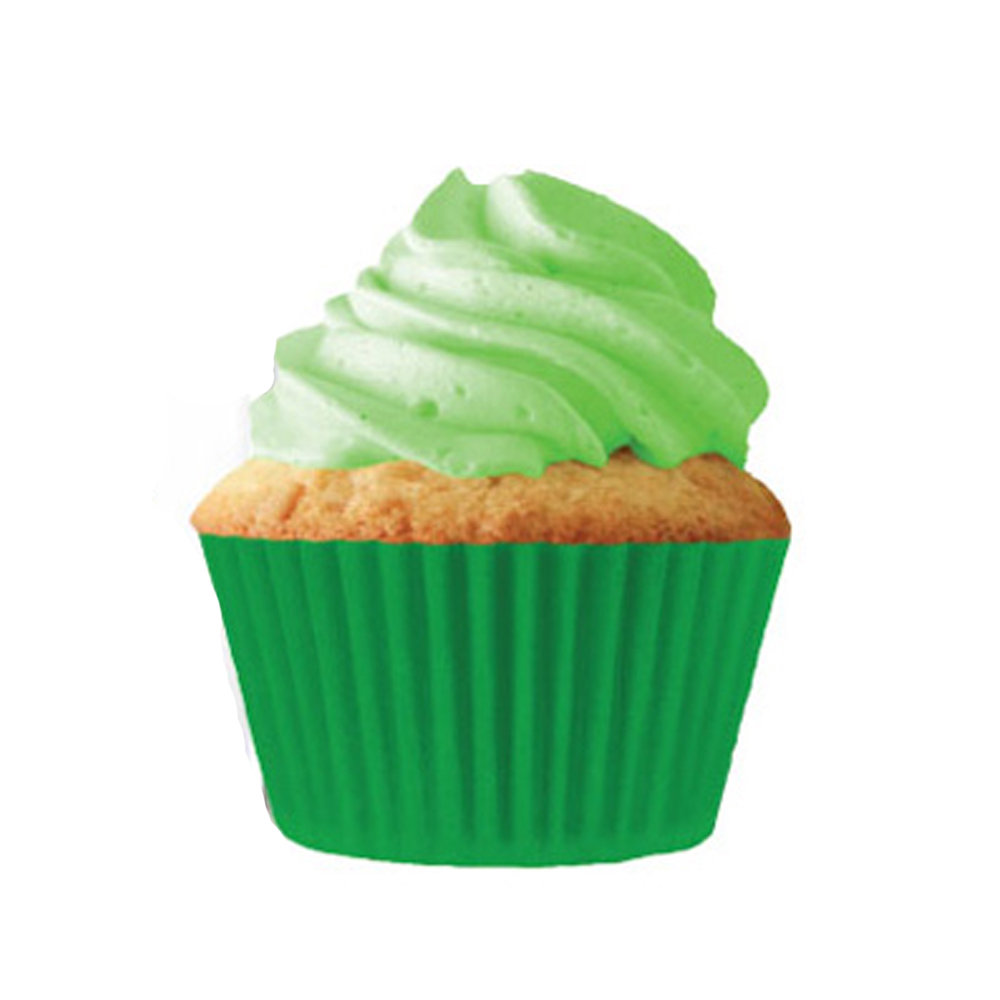 Cupcake Creations Paper Cups, Green, Pack of 32 
