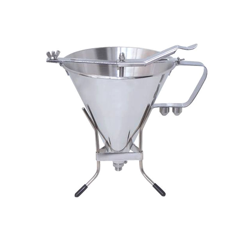 De Buyer 3354.00 Stainless Steel Chocolate Funnel 1.9 Liter, Used Excellent Condition