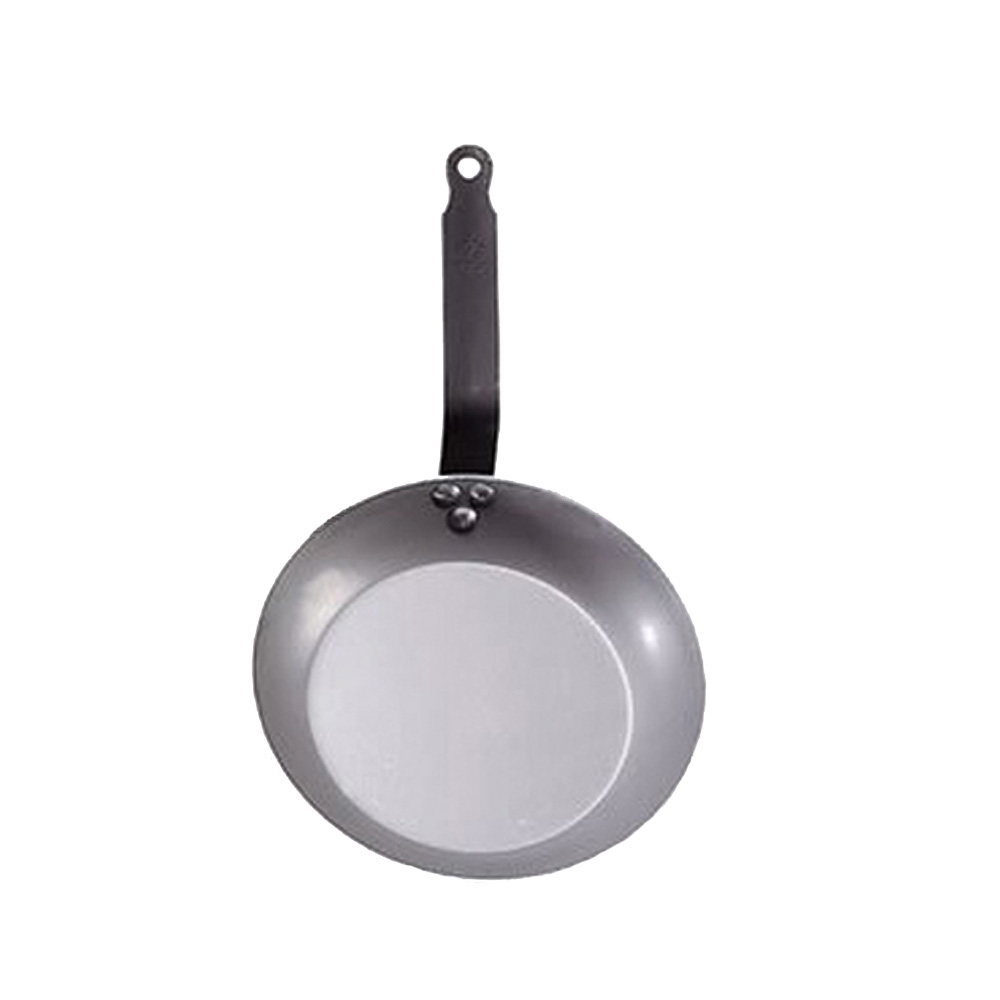 de Buyer 20cm (8") "Carbone Plus" Steel Frying Pan, Heavy Duty Steel 