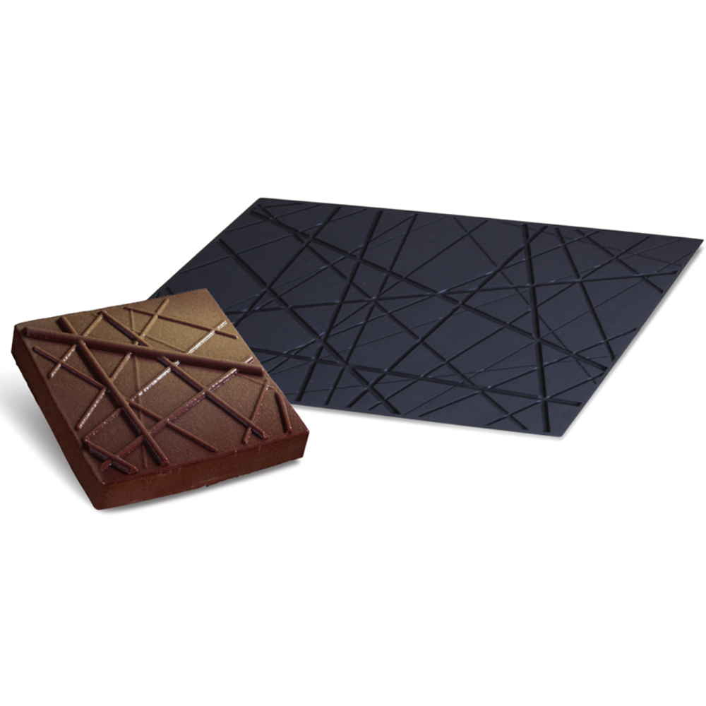 Demarle 3D Silicone Non Stick Baking Mat (Relief Mat) Mikado 13 x 21 | Bakedeco