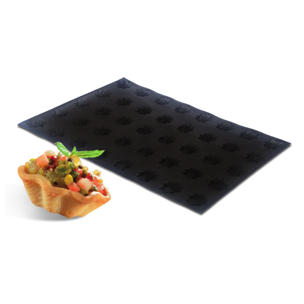 Demarle Flexipan Air Mini Fluted Tartlets, oz, 40 Cavities