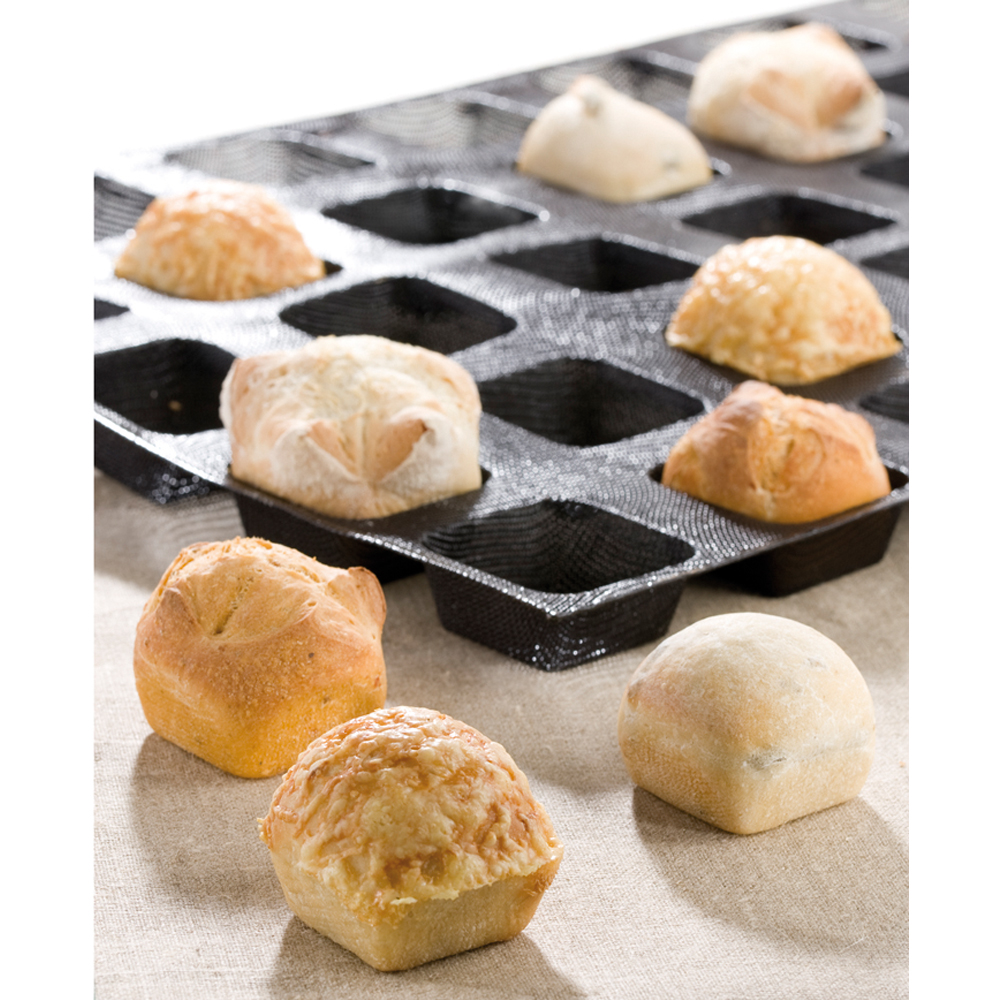 Demarle Flexipan-Air Square, 2.03 oz. - 35 Cavities