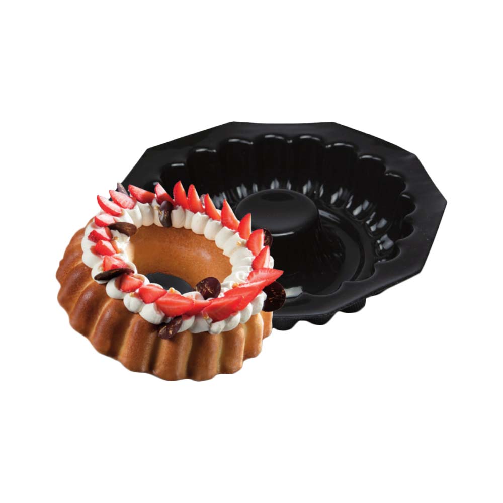 Demarle Flexipan Origine Fluted Savarin Baking Mold 60.9 Oz (1.8L)