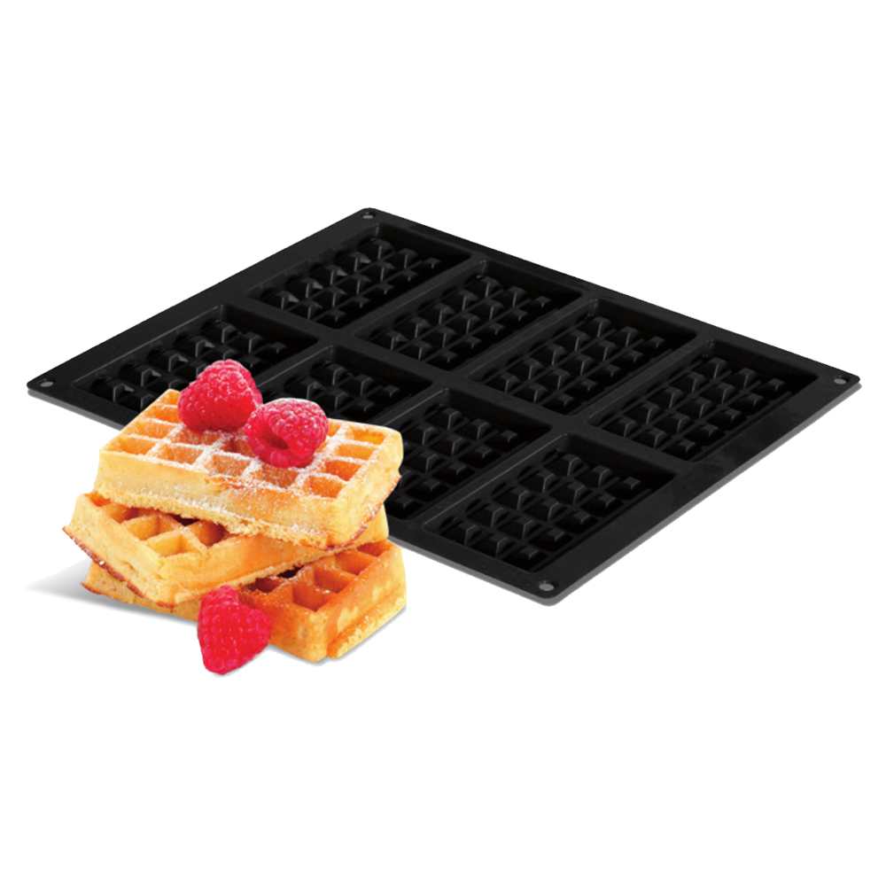 Demarle Flexipat Waffles, 8 Cavities