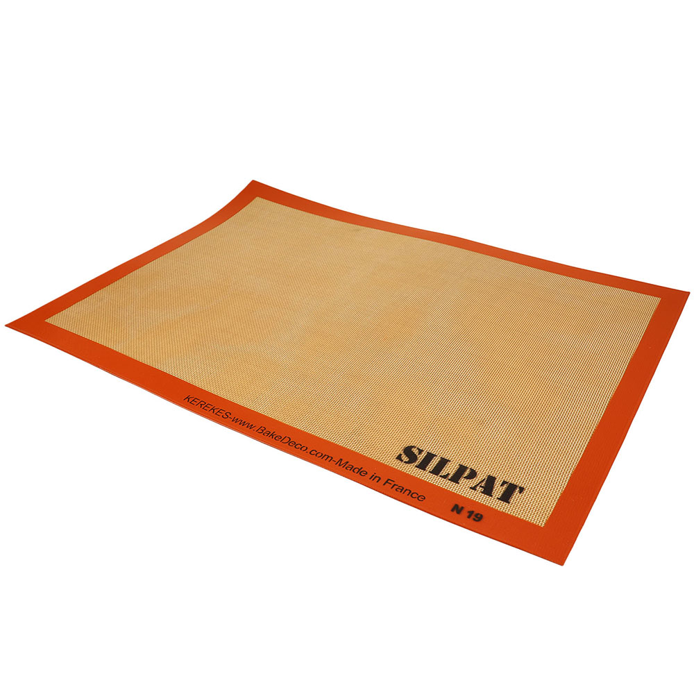 Silpat Non-Stick Silicone Commercial Size Baking Mat 16.5-Inch by 24.5-inch