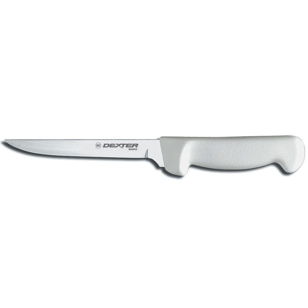 Dexter-Russell WHite 6" Stiff Narrow Boning Knife 