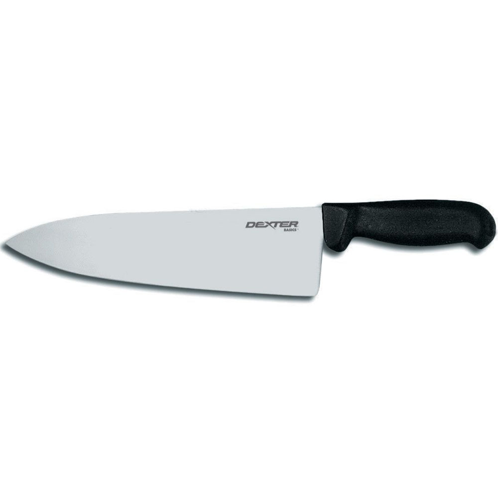 Dexter-Russell Wide 10" Black Cook's Knife  