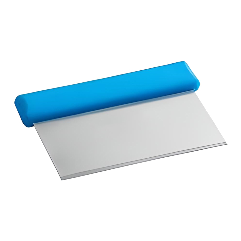 Dexter Basics Cool Blue Dough Scraper, 6" x 3"