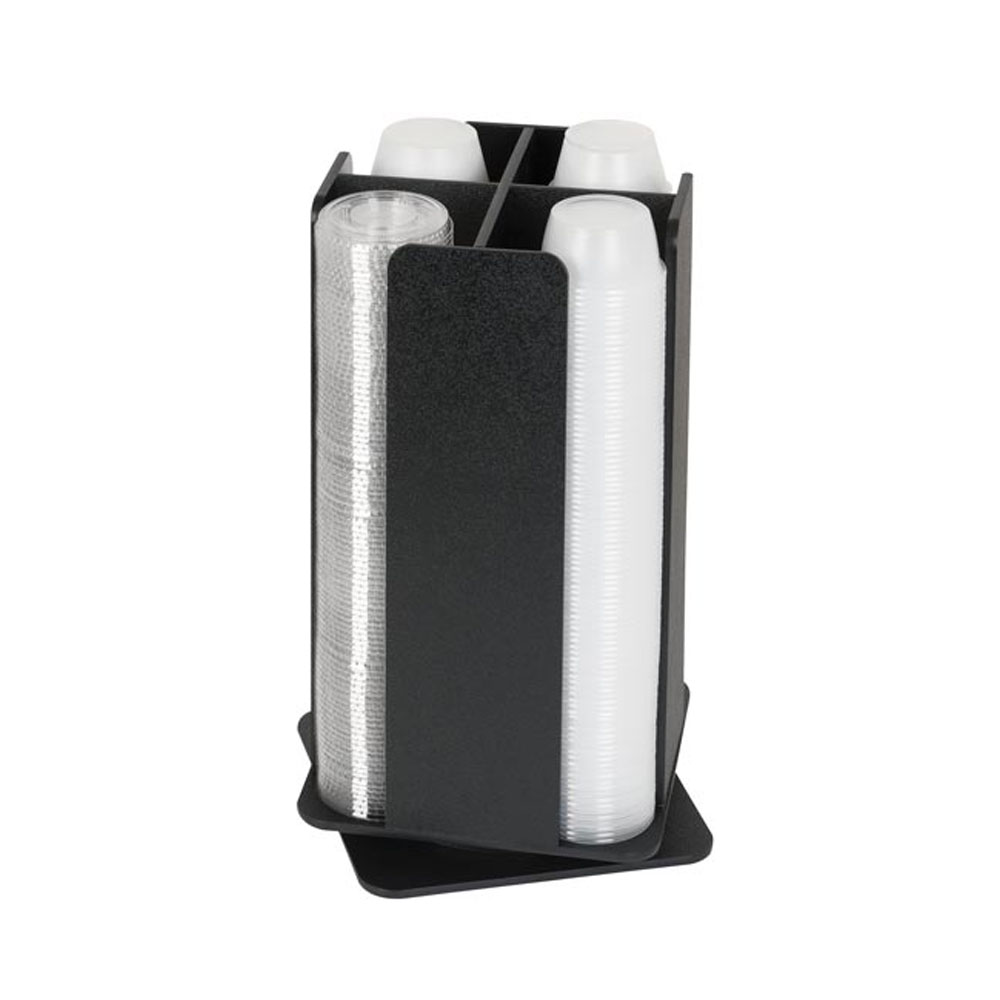 Dispense Rite Revolving Portion Cup and Lid Organizer