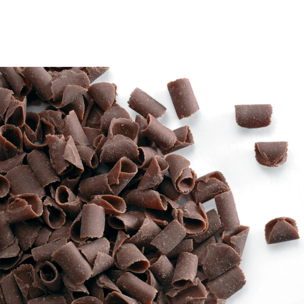 Dobla Chocolate Curls, 12 lbs - Milk