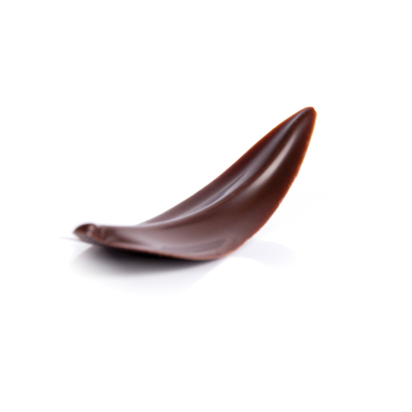 Dobla Curvy Elegance Dark Chocolate Decor, 128 Pieces 