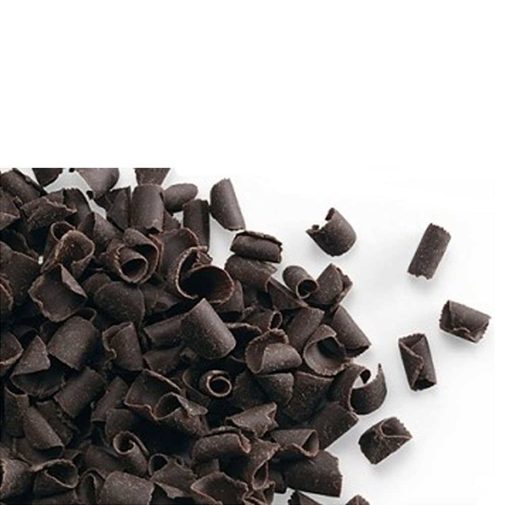 Dobla Dark Chocolate Curls, 5 lbs.