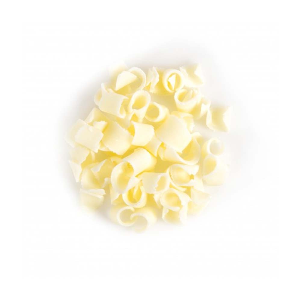 Dobla White Chocolate Micro Curls, 4 oz.