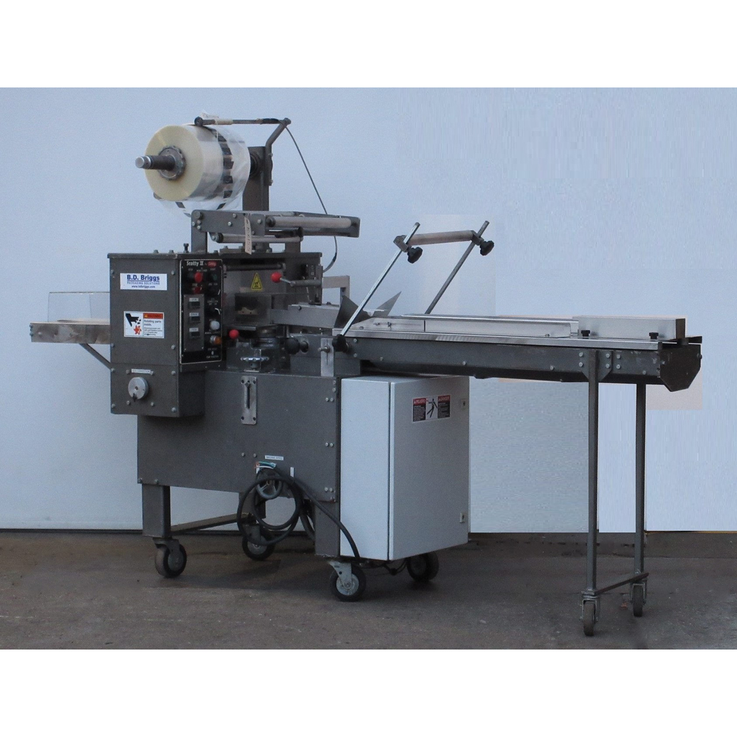 Doboy Briggs SCOTTY II Continues Flow Wrapper, Used Excellent Condition