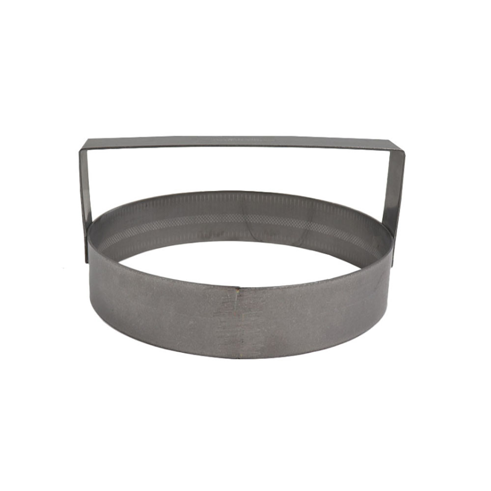 Round Dough Cutter with Handle Heavy Duty Stainless Steel, 6"