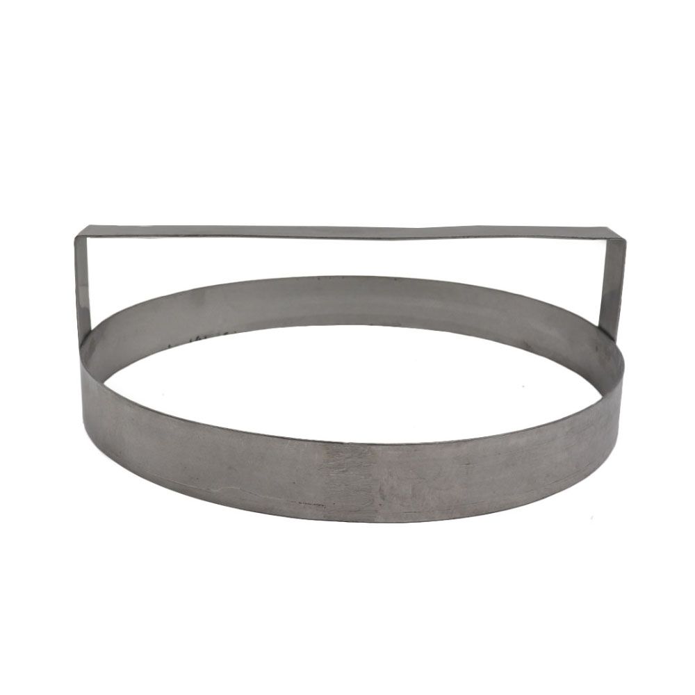 Round Dough Cutter with Handle Heavy Duty Stainless Steel, 12"