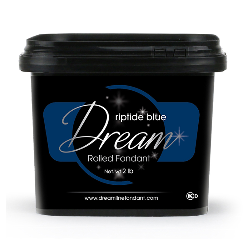Dream Riptide Blue Chocolate Based Fondant, 2 Lbs