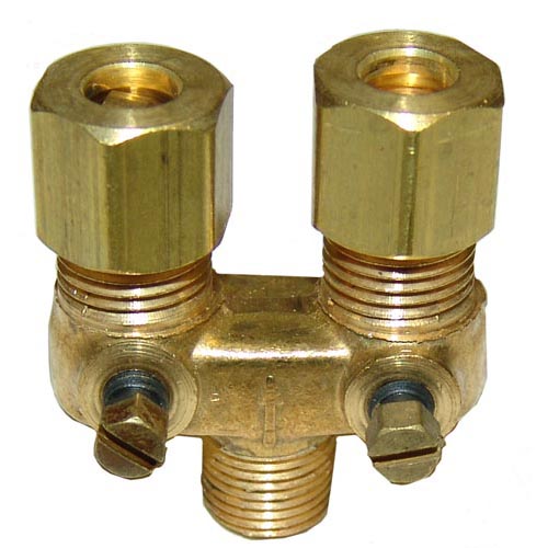 Dual Pilot Adjustment Valve; 1/8 MPT x 1/4" CCT