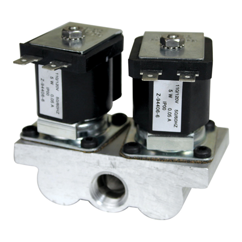 Dual Solenoid Valve; 3/8" FPT; 120V