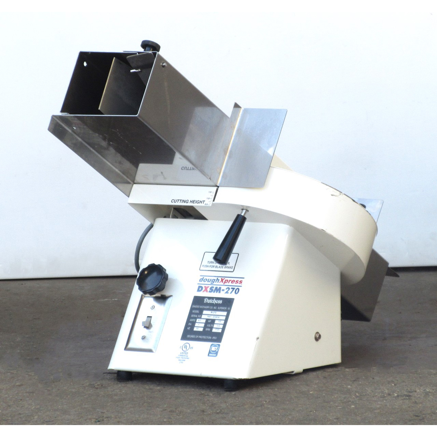 Dutchess M-270 French Bread/Bun & Bagel Slicer, Used Excellent Condition
