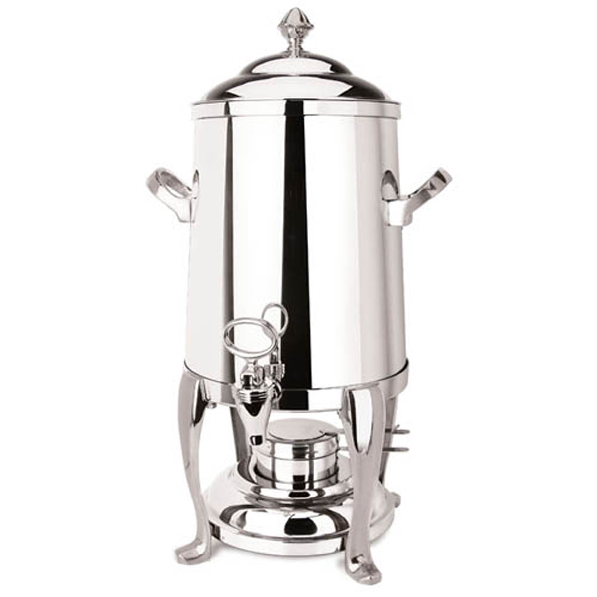 Eastern Tabletop 3201FS/SS 1.5 Gal. Heavy Duty Hotel Grade Coffee Urn - Stainless Steel