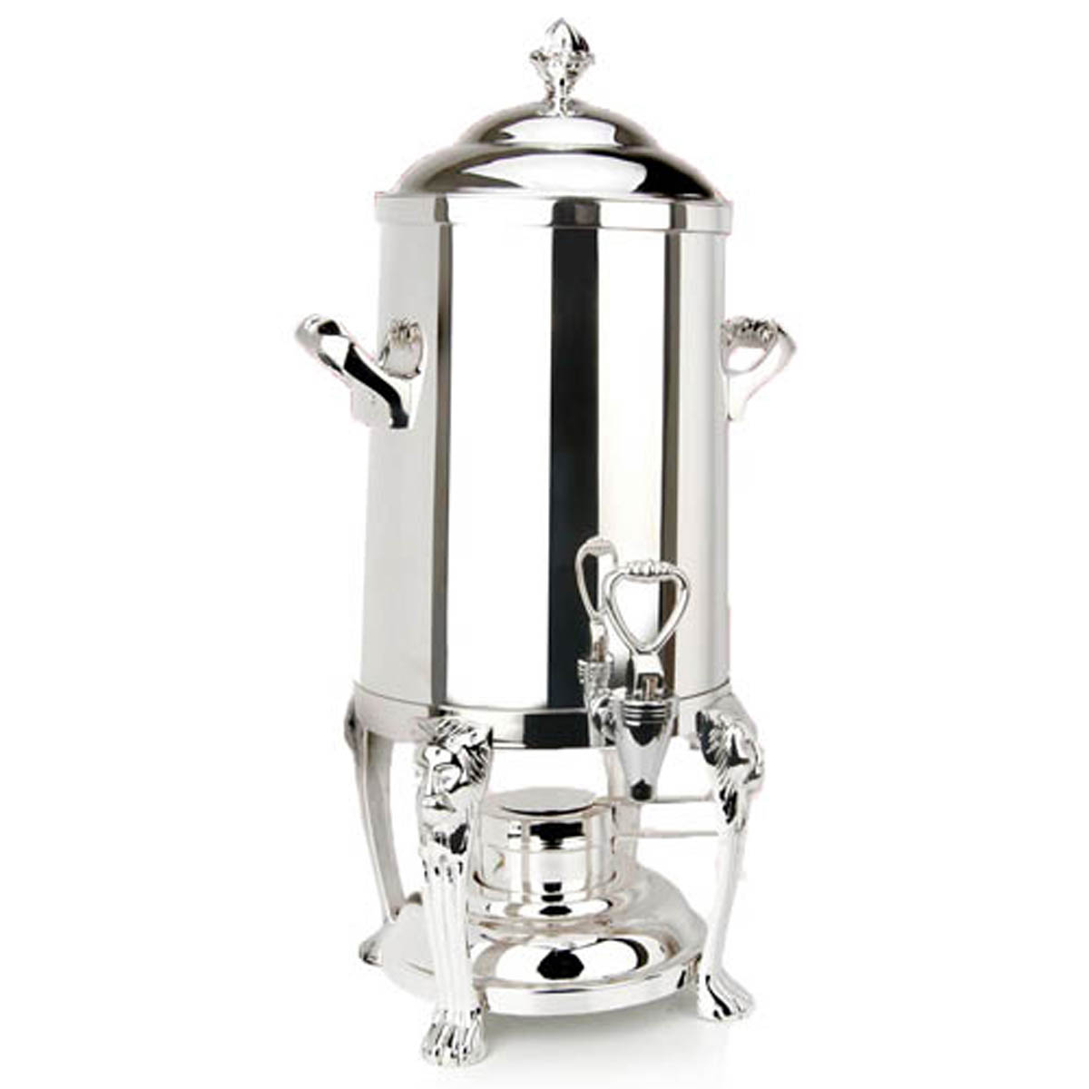 Eastern Tabletop 3201LH/SS 1.5 Gal. Hotel Grade Lion Head Coffee Urn - Stainless Steel