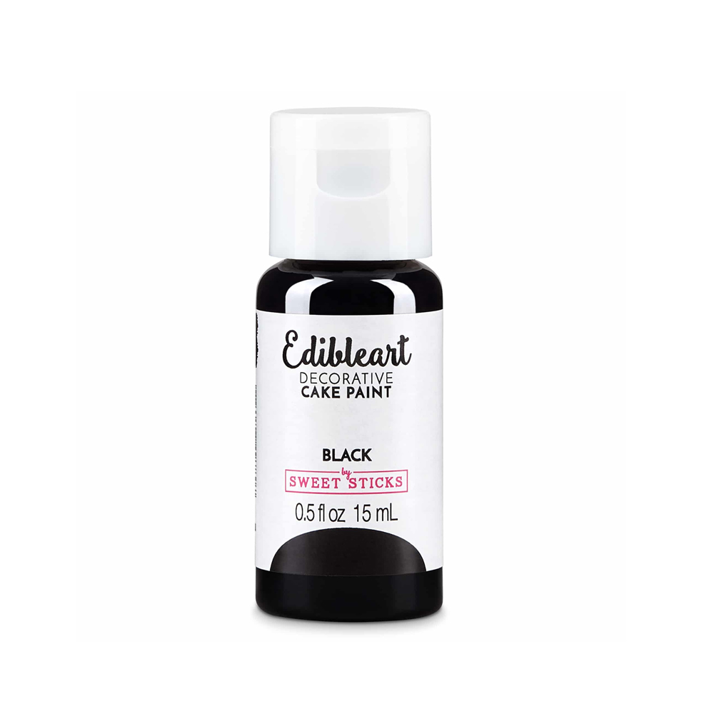 Edible Art Black Food Paint, 15ml 