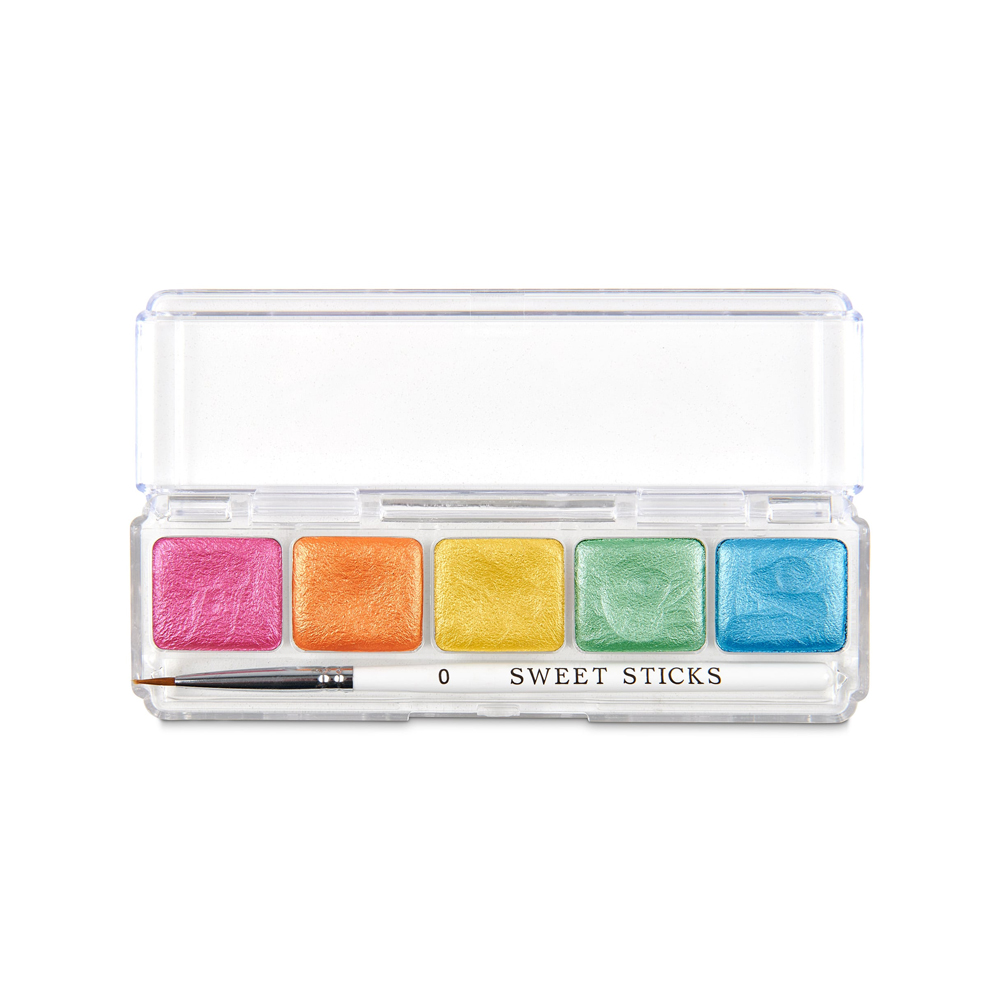 Edible Art Metallic Rainbow Mini Palette 