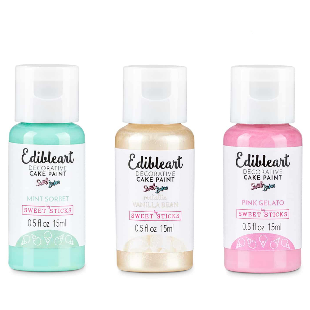 Edible Art 'Sweet Bakes' Food Paint, 15ml, Set of 3