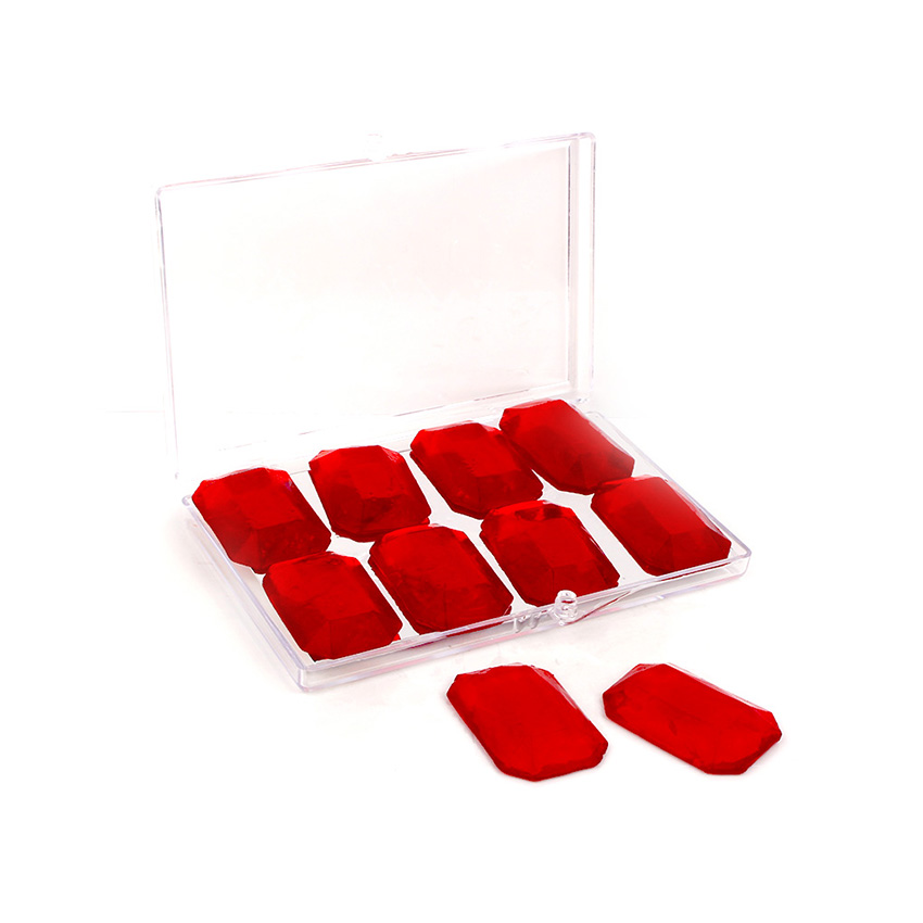 Edible Rectangle Gems