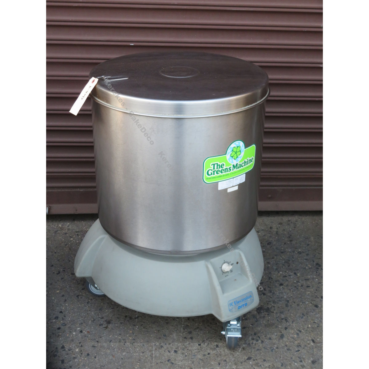 Electrolux VP1 20 Gallon Salad Spinner Dryer, Used Excellent Condition