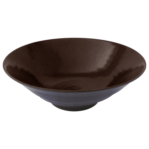 Elite Global Solutions D1008RR Pebble Creek Aubergine-Colored 40 oz. Bowl - Case of 6