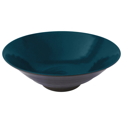 Elite Global Solutions D1008RR Pebble Creek Lapis-Colored 40 oz. Bowl - Case of 6