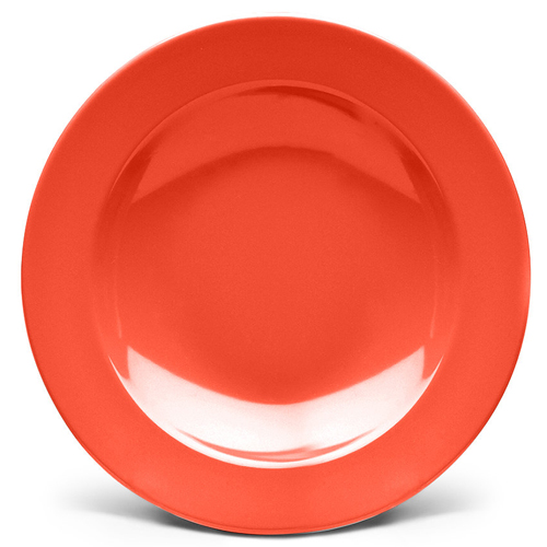 Elite Global Solutions D10PB Rio Spring Coral oz. Round Melamine Pasta / Soup Bowl - Case of 6