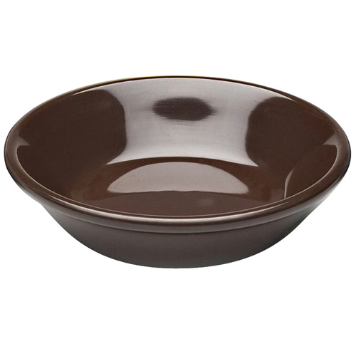 Elite Global Solutions D40M Urban Naturals Aubergine 5.5 oz. Melamine Monkey Dish - Case of 6