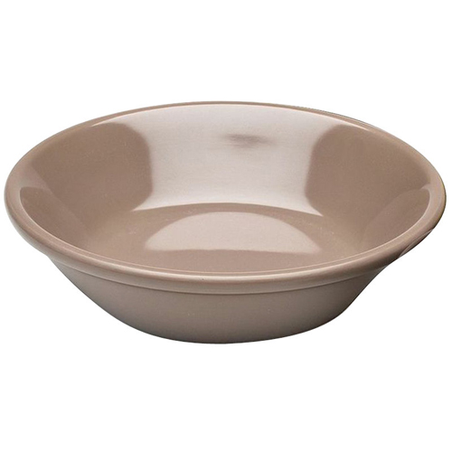 Elite Global Solutions D40M Urban Naturals Mushroom 5.5 oz. Melamine Monkey Dish - Case of 6