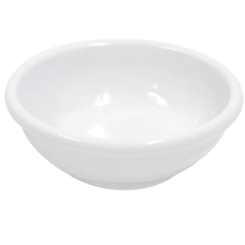 Elite Global Solutions D4RR Pebble Creek 4 oz. White Melamine Ramekin - Case of 6